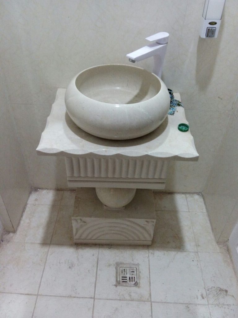 ارتفاع شیر روشویی